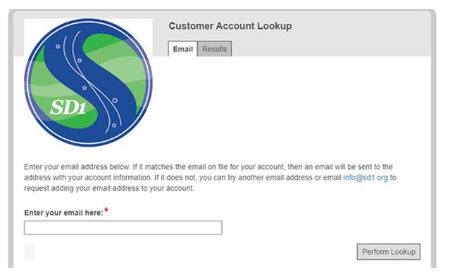 Customer Account Lookup