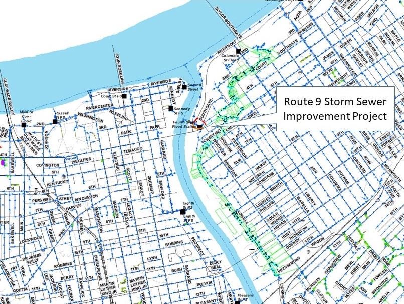 Route 9 Storm Sewer Improvement Project